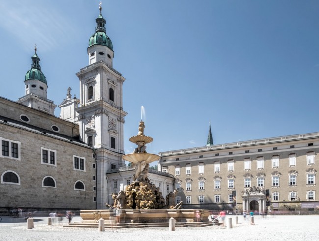 Residenzplatz Salzburg © Tourismus Salzburg GmbH (Bildquelle ➤ bilder.salzburgerland.com)
