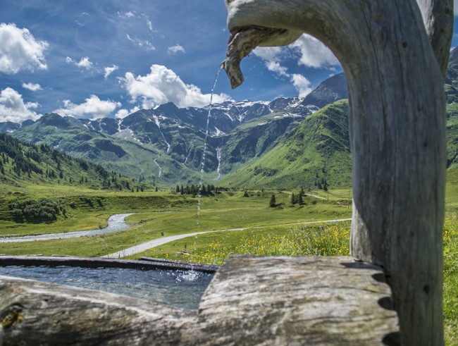 Brunnen im Nationalpark © Gasteinertal Tourismus GmbH (Bildquelle ➤ presse.gastein.com)