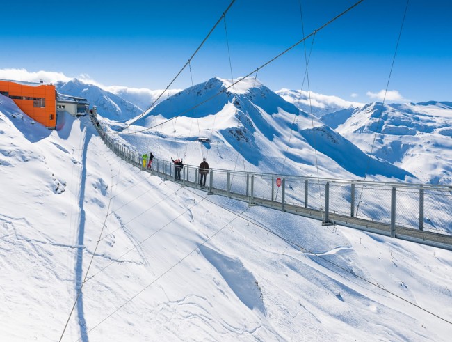 Hängebrücke am Stubnerkogel © Gasteiner Bergbahnen AG (Bildquelle ➤ presse.gastein.com)