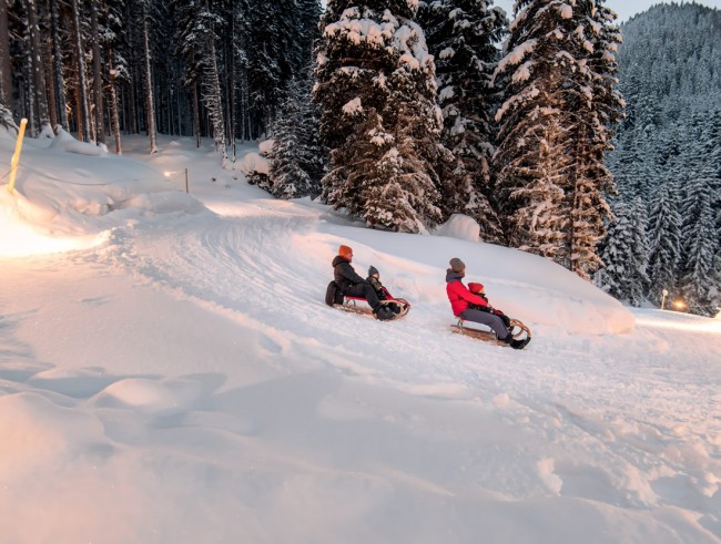 Rodeln in Gastein © Gasteinertal Tourismus GmbH, Marktl Photography (Bildquelle ➤ presse.gastein.com)