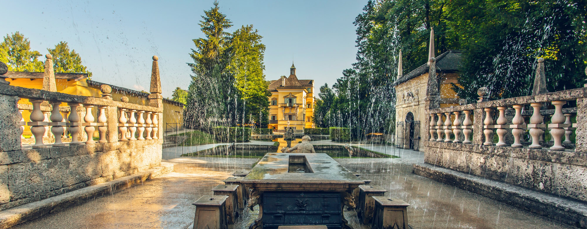 Wasserspiele Salzburg © SalzburgerLand Tourismus (Bildquelle ➤ bilder.salzburgerland.com)