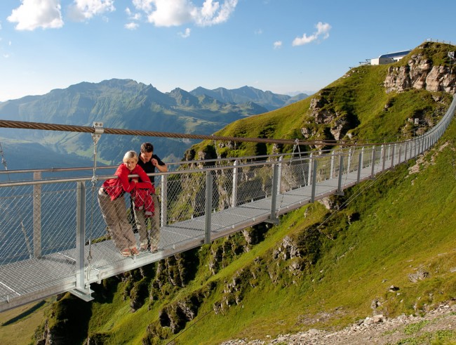 140m lange Hängebrücke © Gasteiner Bergbahnen AG (Bildquelle ➤ skigastein.com)