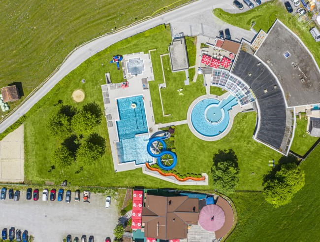Luftaufnahme Solarbad Dorfgastein